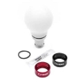 Picture of Cobb 17-21 Honda Civic Type R 6-Speed Short Weighted Cobb Knob - White