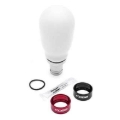 Picture of Cobb 17-21 Honda Civic Type R 6-Speed Tall Weighted Cobb Knob - White