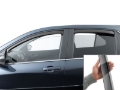 Picture of WeatherTech 18-24 Chevrolet Equinox Front & Rear Side Window Deflectors - Dark Tint