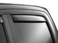 Picture of WeatherTech 19-23 Dodge RAM 1500 CC (Incl. 21-23 TRX) Rear Side Window Deflectors - Dark Tint