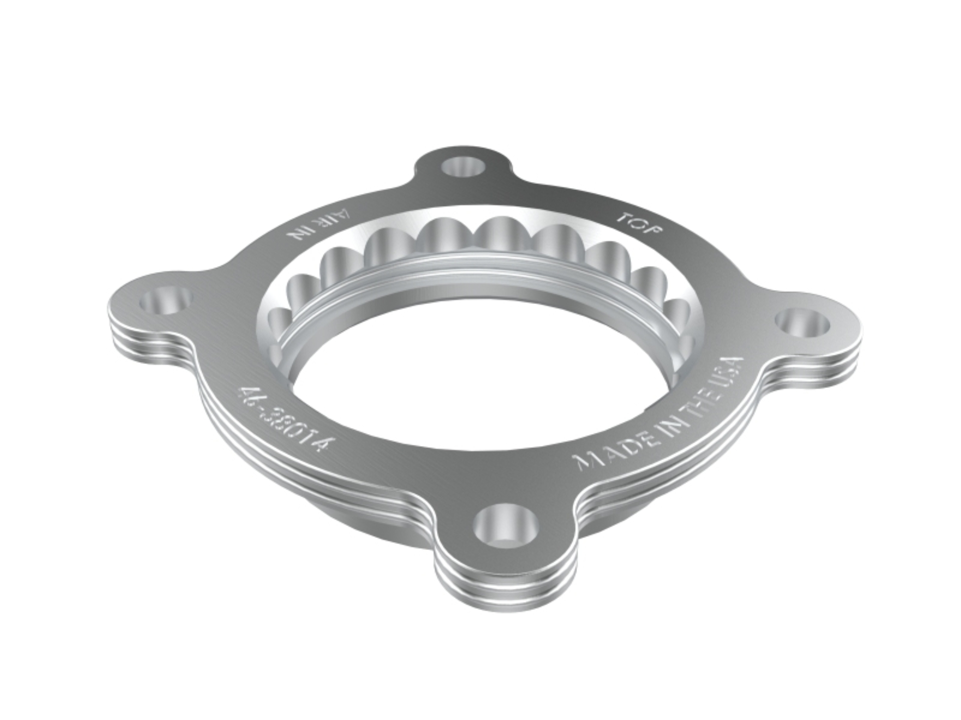 Picture of aFe 21-24 Lexus IS350 3.5L V6 Silver Bullet Throttle Body Spacer