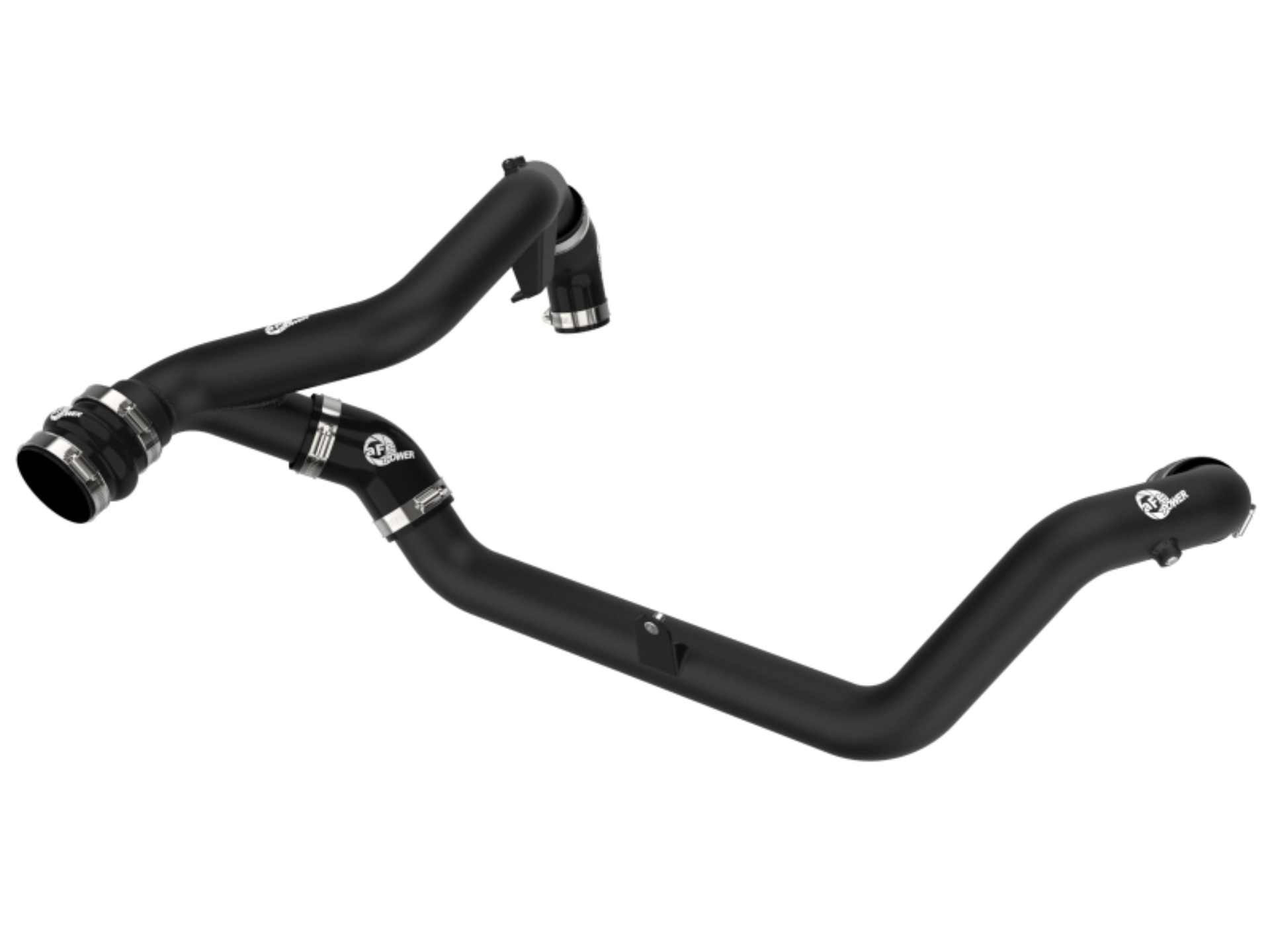 Picture of aFe BladeRunner 2 1/4in Intercooler Hot Side Charge Pipe 22-23 Ford Explorer V6-3.0L (tt) - Black