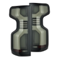 Picture of AlphaRex 19-24 Chevy Silverado 1500 / 20-24 2500HD/3500HD LUXX-Series LED Tail Lights Black