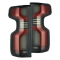 Picture of AlphaRex 19-24 Chevy Silverado 1500 / 20-24 2500HD/3500HD LUXX-Series LED Tail Lights Red