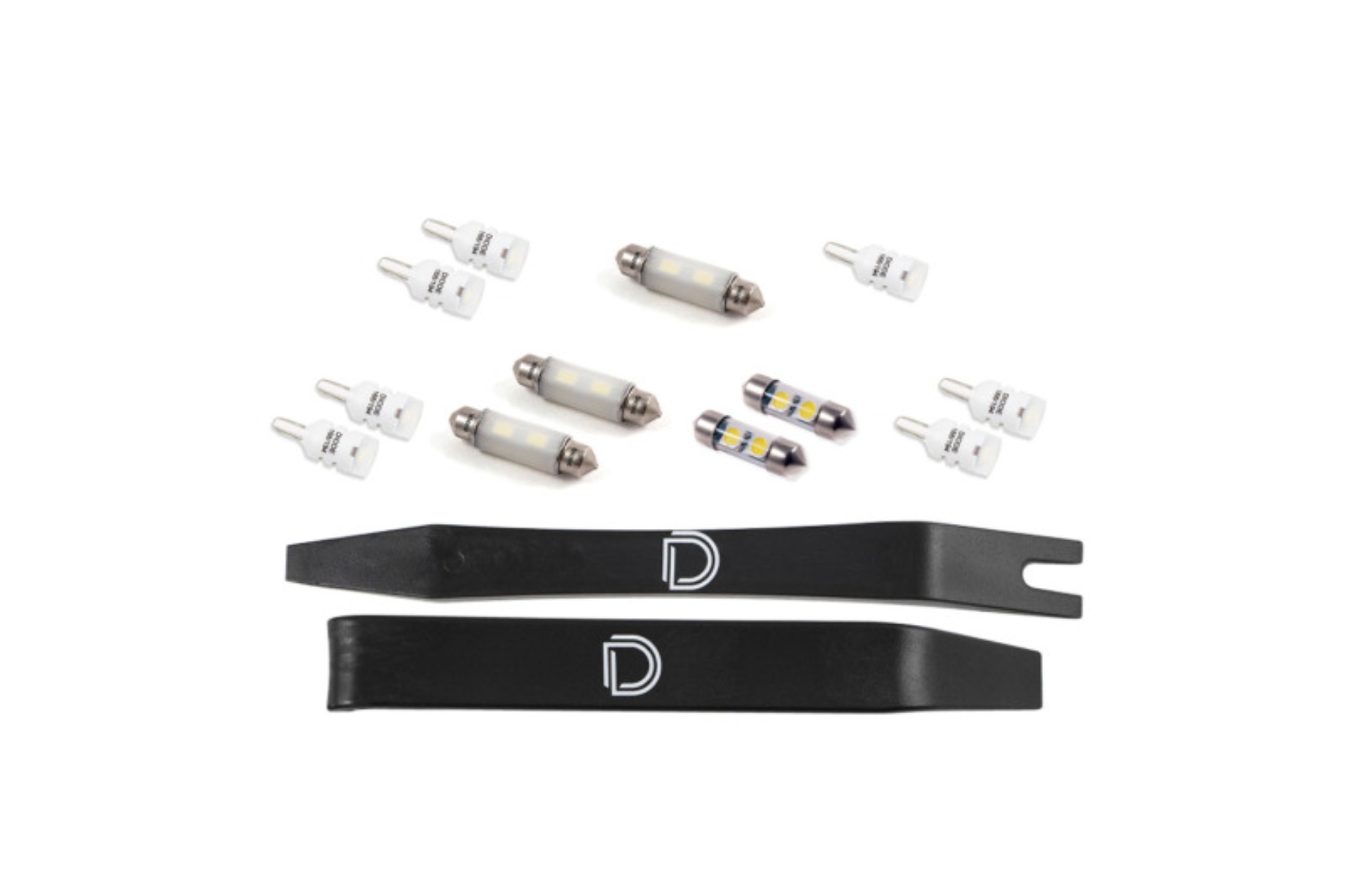 Picture of Diode Dynamics 08-16 d Super Duty F250/F350 Interior LED Kit Cool White Stage 1