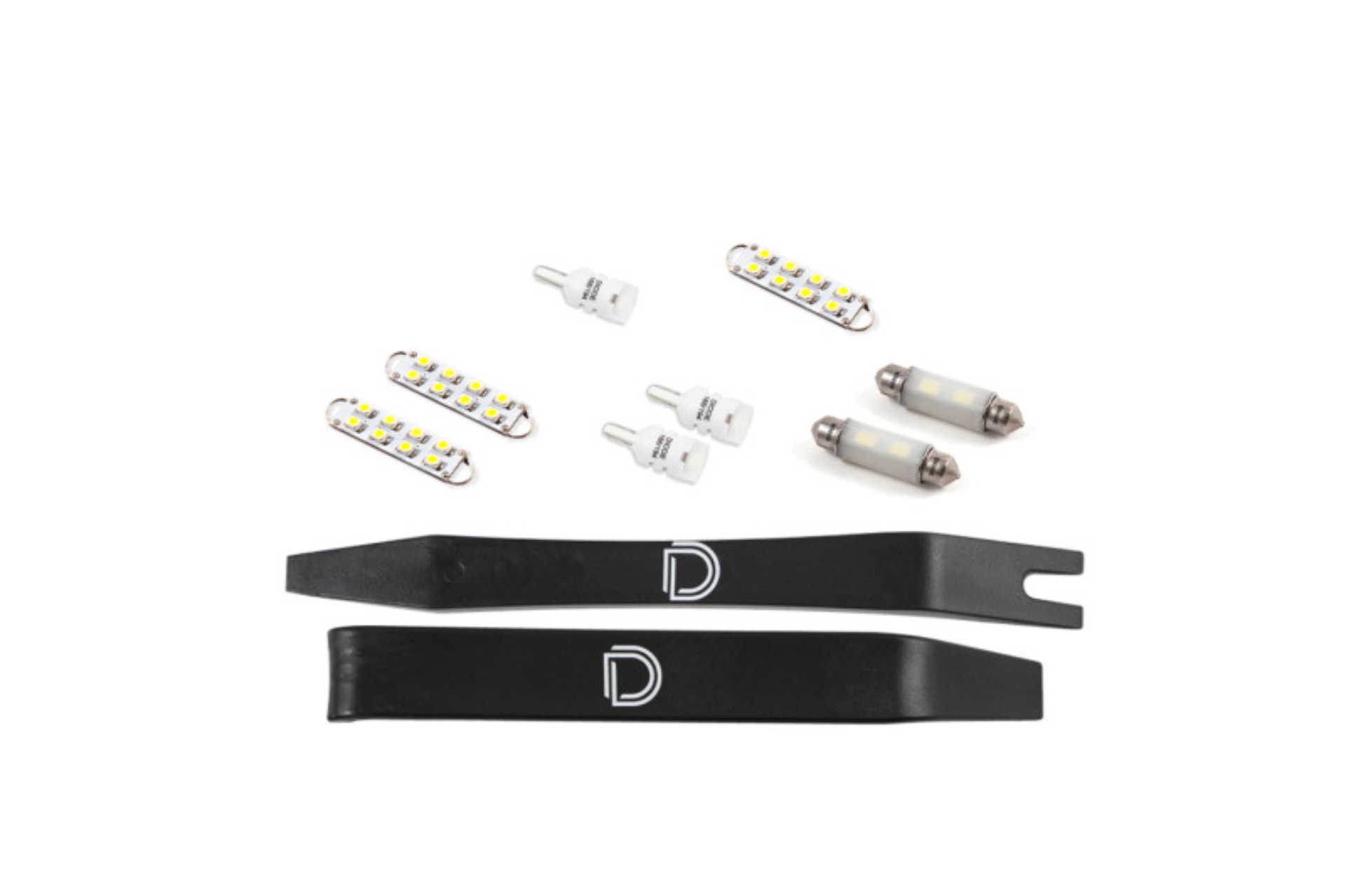 Picture of Diode Dynamics 09-14 Dodge Challenger Interior LED Kit Cool White Stage 1