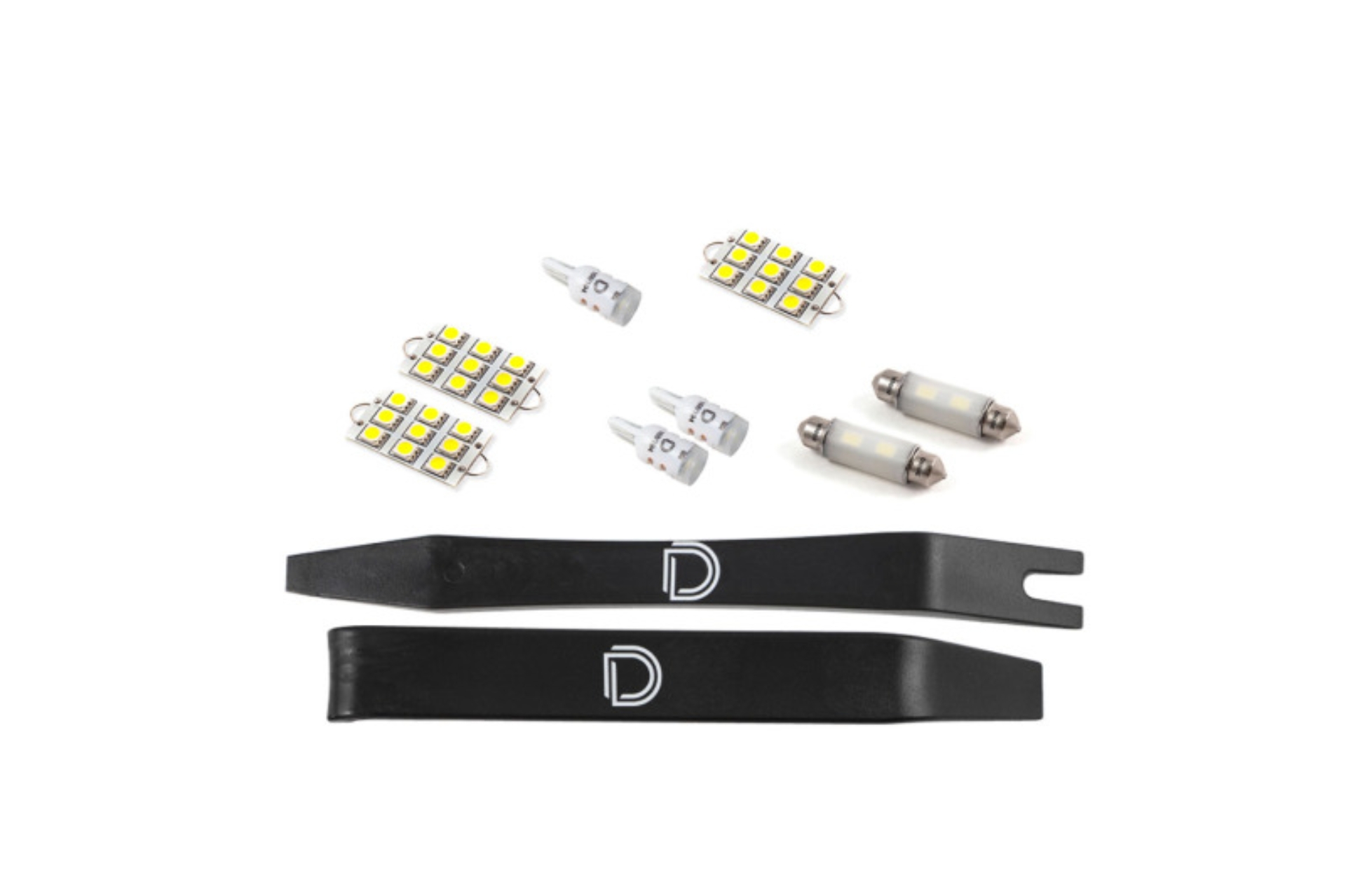 Picture of Diode Dynamics 09-14 Dodge Challenger Interior LED Kit Cool White Stage 2