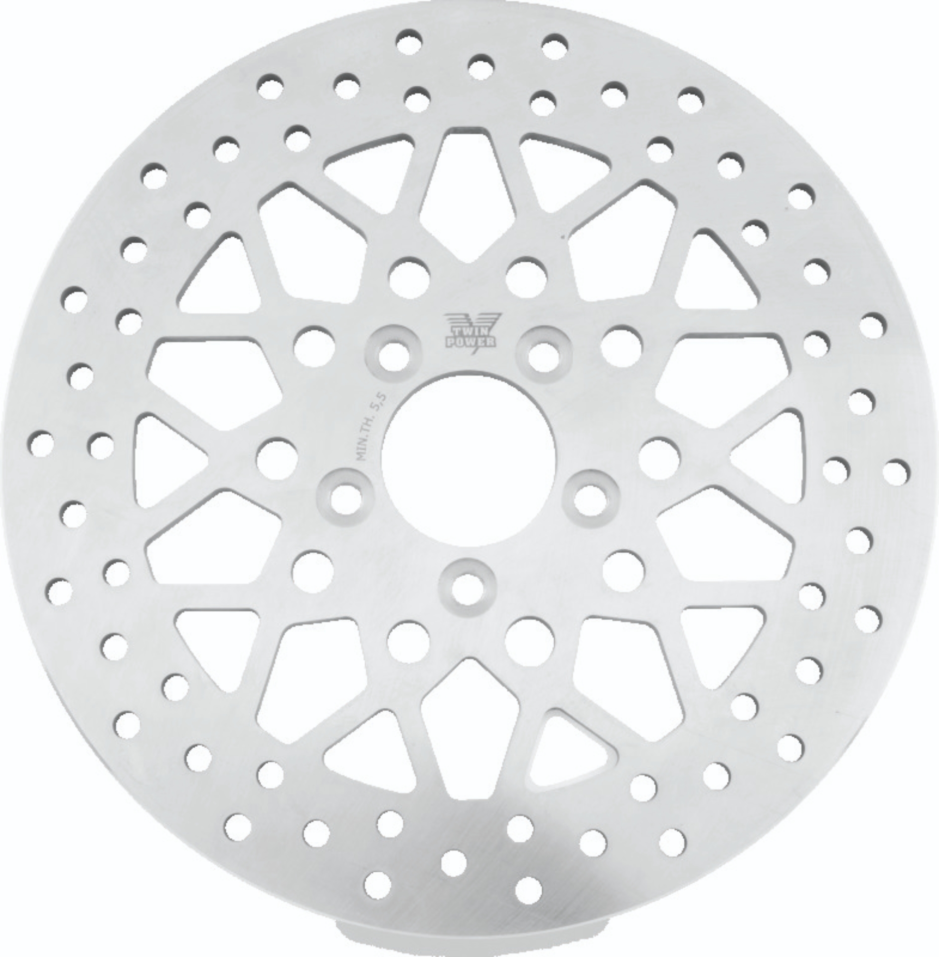Picture of Twin Power 08-Up FLH FLT Rear 11.8 Solid Rotor Mesh