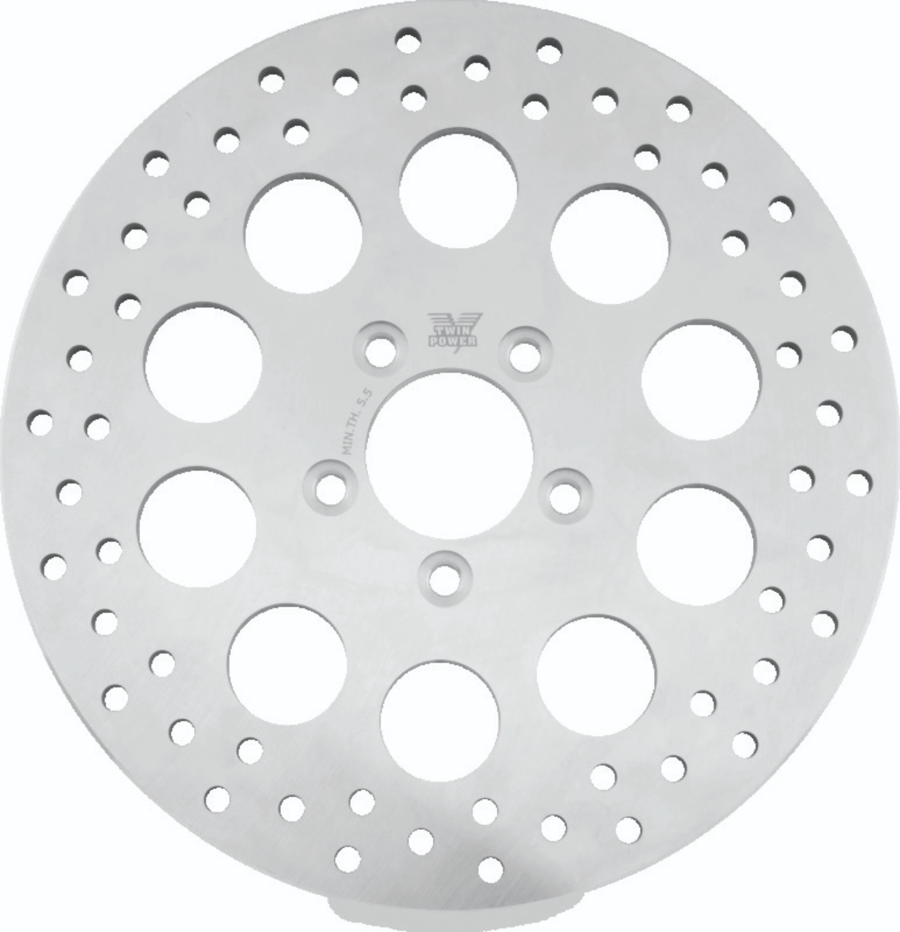 Picture of Twin Power 08-Up FLH FLT Rear 11.8 Solid Rotor W/Holes