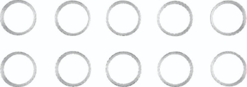 Picture of Twin Power 84-Up Evo BT and XL and M8 Exhaust Gaskets Replaces 65324-83 Tapered 10 Pk