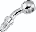 Picture of Twin Power Stainless Brake Fitting 3/8 Inch X AN3 35 Degree Banjo Adaptor