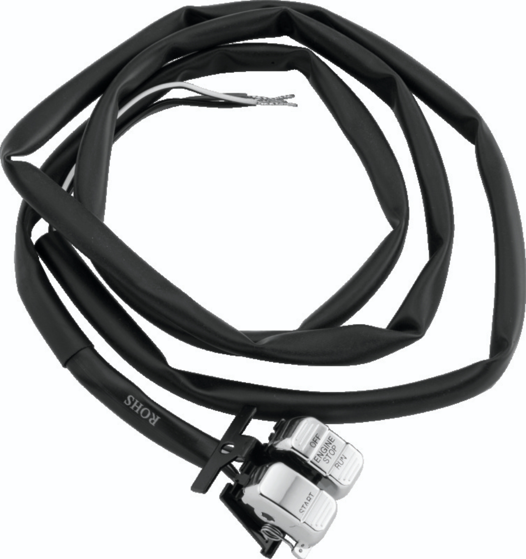 Picture of Twin Power 96-13 Big Twin XL V-Rod Chrome Engine Start Stop Switch Replaces H-D 71589-96 71684-06A