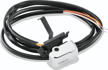 Picture of Twin Power 96-13 Big Twin XL V-Rod Chrome Right Turn Signal Switch Replaces H-D 71519-96 71683-06A