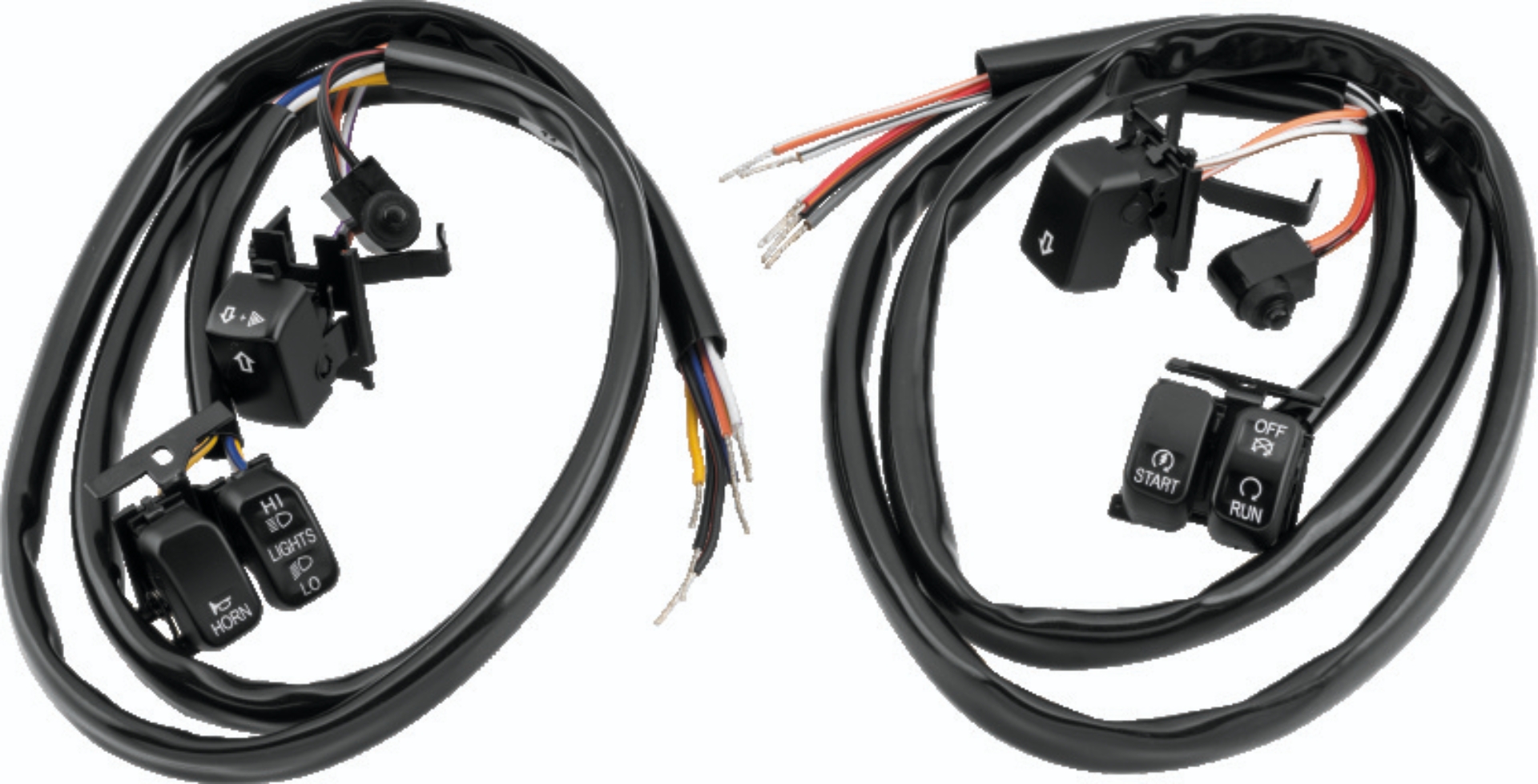 Picture of Twin Power 07-10 Big Twin and XL Black Handlebar Switch Kit Does Not Include Audio or Cruise