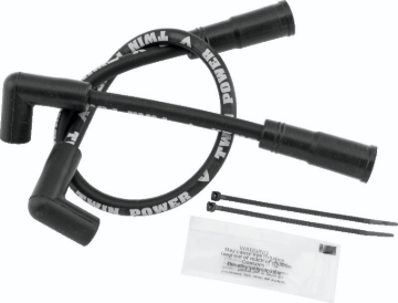 Picture of Twin Power 00-17 Softail 99-17 Dyna Black Ignition Wire Set