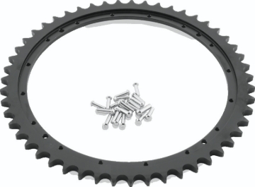 Picture of Twin Power 57-78 XL 30-E58 FL Drum Brake Rear Sprocket Replaces H-D 41470-30 51 Teeth