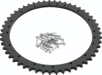 Picture of Twin Power 67-72 FL Drum Brake Rear Sprocket Replaces H-D 41470-67 51 Teeth