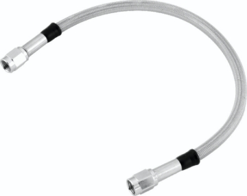 Picture of Twin Power 25 Inch Clear Coated Dot Stainless Steel Brake Hose AN-3