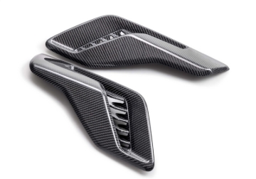 Picture of Ford Racing 21-24 F-150 Raptor Carbon Fiber Fender Vent Set - Gloss