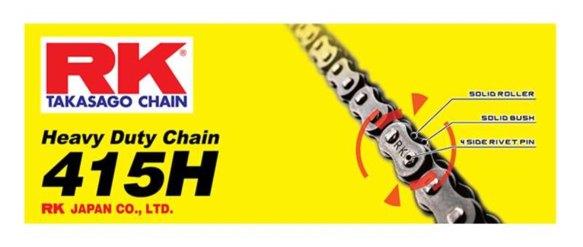 Picture of RK Chain RK-M 415H-110L - Natural