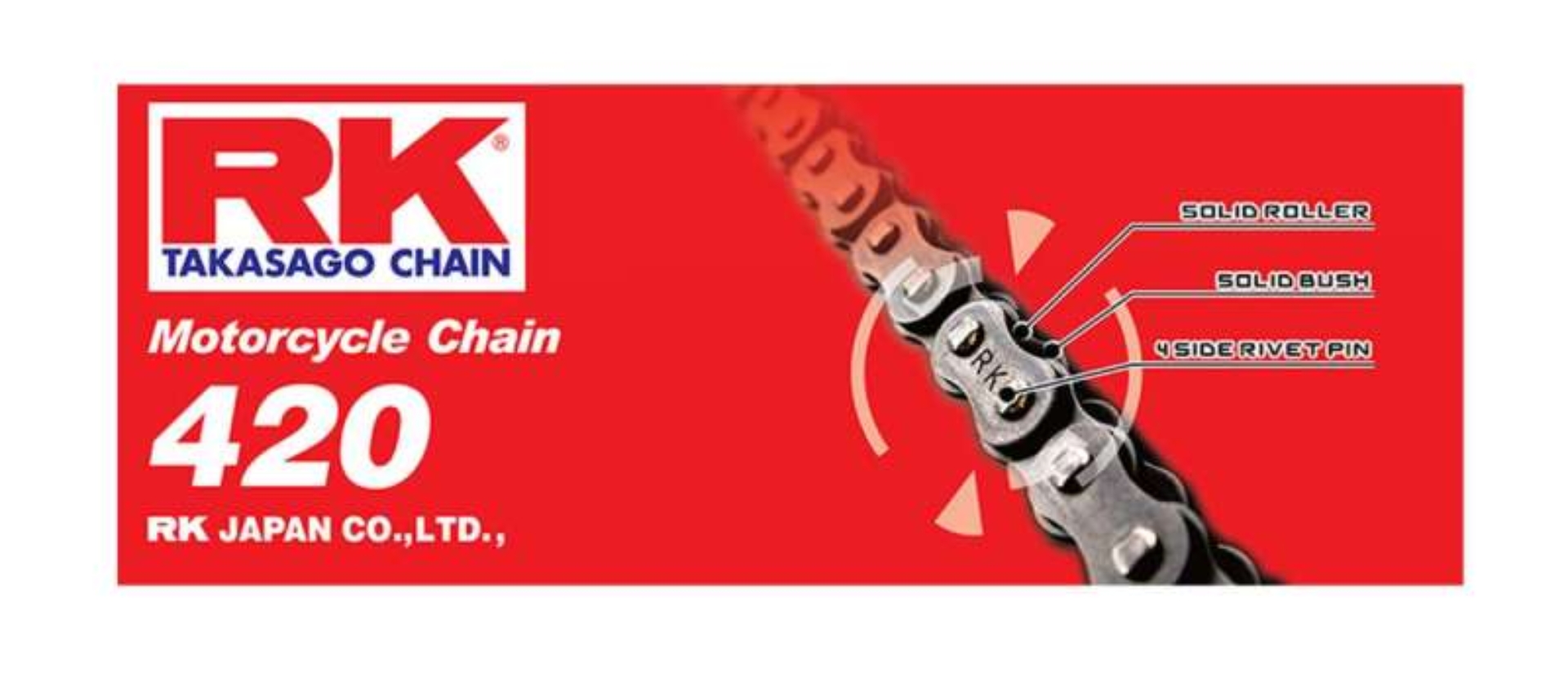 Picture of RK Chain RK-M 420-100FT - Natural