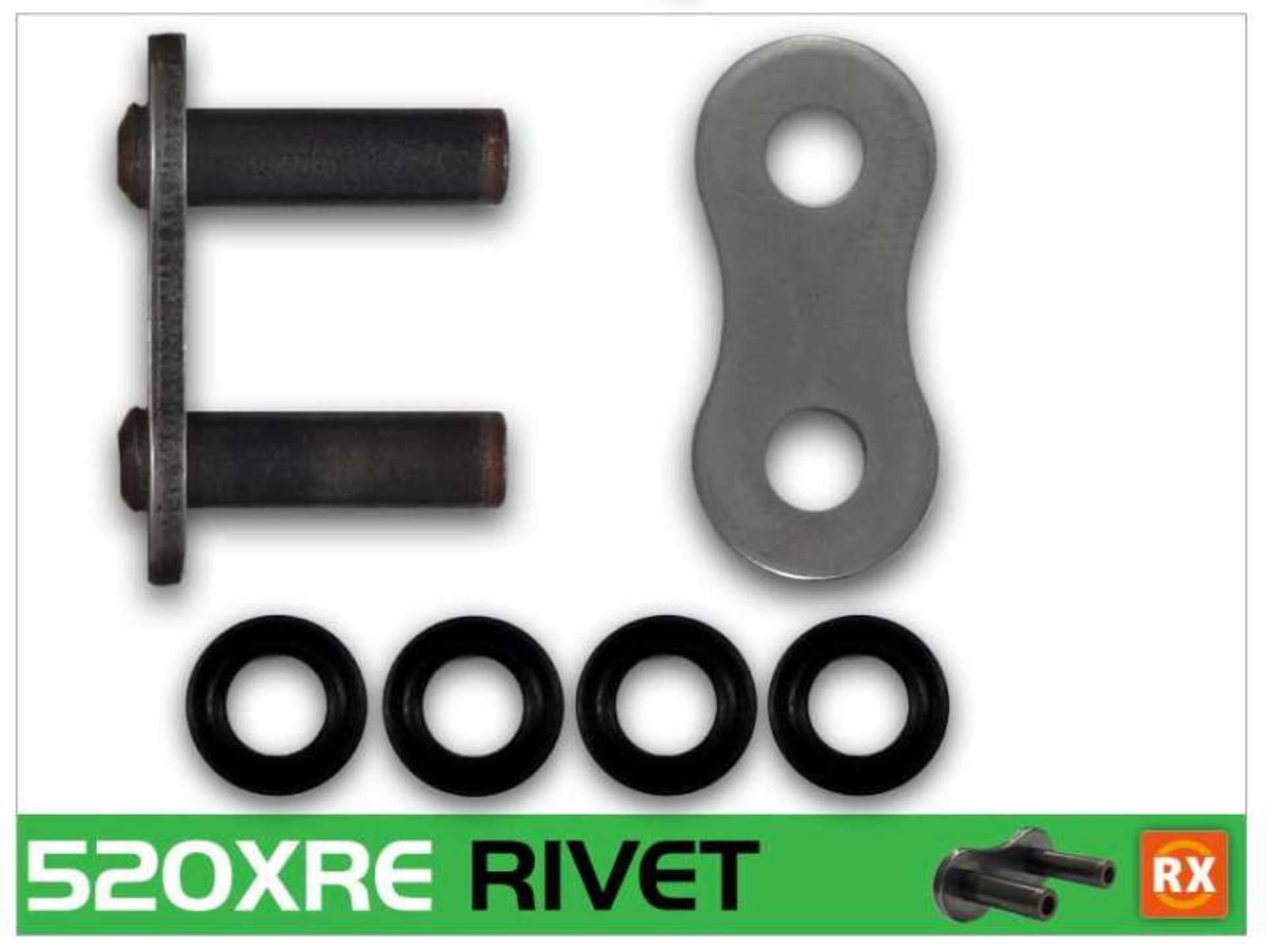 Picture of RK Chain 520XRE-CLIP - Natural