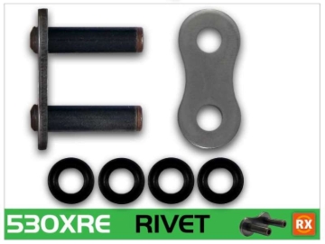 Picture of RK Chain 530XRE-RIVET - Natural