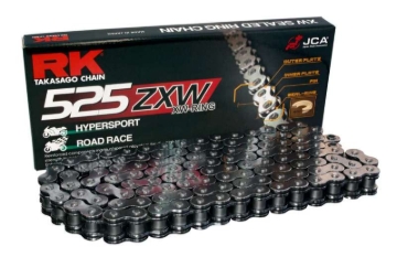 Picture of RK Chain BL525ZXW-120L XW-Ring - Black Scale