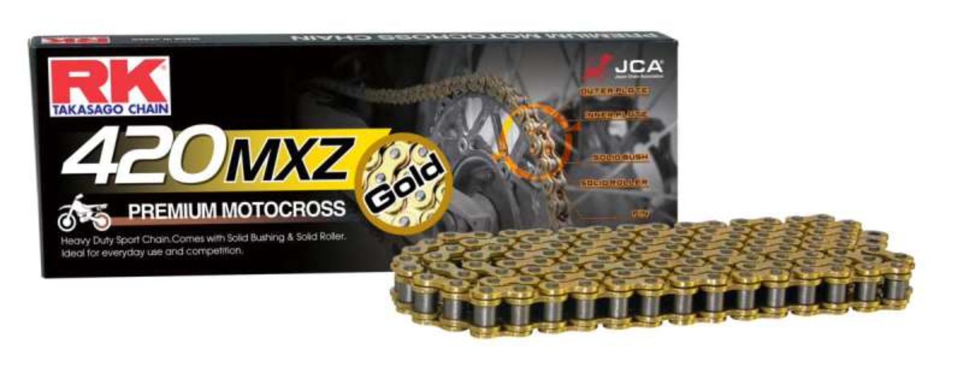 Picture of RK Chain GB420MXZ-126L - Gold