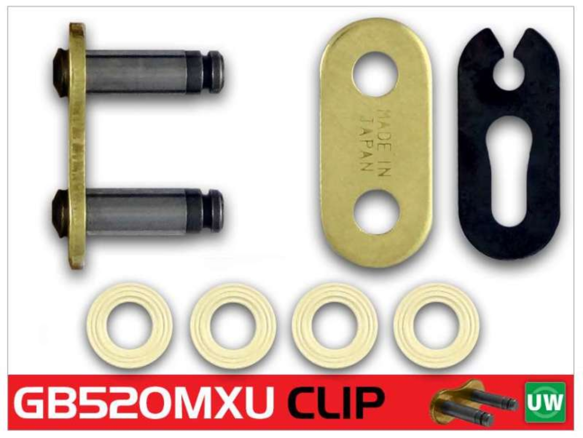 Picture of RK Chain GB520MXU-CLIP - Gold
