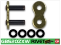 Picture of RK Chain GB520ZXW-RIVET - Gold