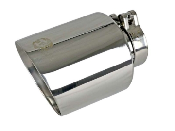 Picture of aFe MACH Force-Xp 2-1/2in 304 SS Clamp-On Exhaust Tip 2.5in In / 4.5in Out / 7in.L - Polished