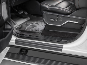 Picture of WeatherTech 21-23 Ford F-150 Super Cab SillProtector 2pc Set - Black