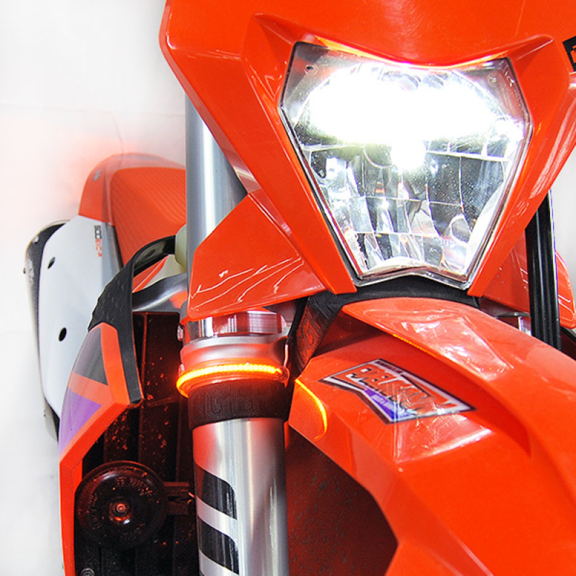 Picture of New Rage Cycles 24+ KTM 350/500 EXC-F Front Turn Signals