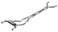 Picture of Borla 23-24 Nissan Z 2.5in S-Type Cat Back Exhaust 4.5in Tip - Stainless Steel Tips