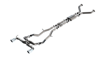 Picture of Borla 23-24 Nissan Z 2.5in ATAK Cat Back Exhaust 4.5in Tip - Stainless Steel