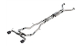 Picture of Borla 22-24 Nissan Z 2.5in ATAK Cat Back Exhaust 4.5in Tip - Carbon Fiber Black Anodized