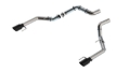 Picture of Borla 21-23 Ford Raptor 3in Tail Pipe Kit 4.5in Tip - Black Chrome