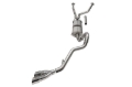 Picture of Corsa 22-25 Toyota Tundra 4WD 3in Sport Cat-Back Side Exit Exhaust System w/ Twin 4in Polished Tips