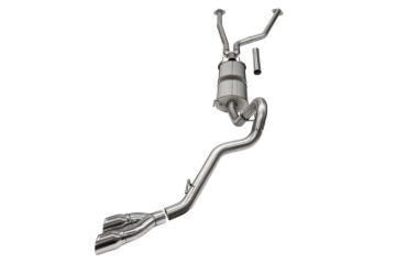 Picture of Corsa 22-25 Toyota Tundra 4WD 3in Sport Cat-Back Side Exit Exhaust System w/ Twin 4in Polished Tips