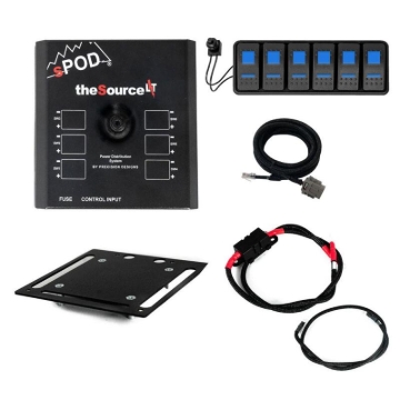 Picture of sPOD SourceLT Modular w/Blue LED for 36in Battery Cables