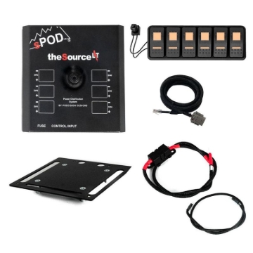 Picture of sPOD SourceLT Modular w/Amber LED for 36in Battery Cables