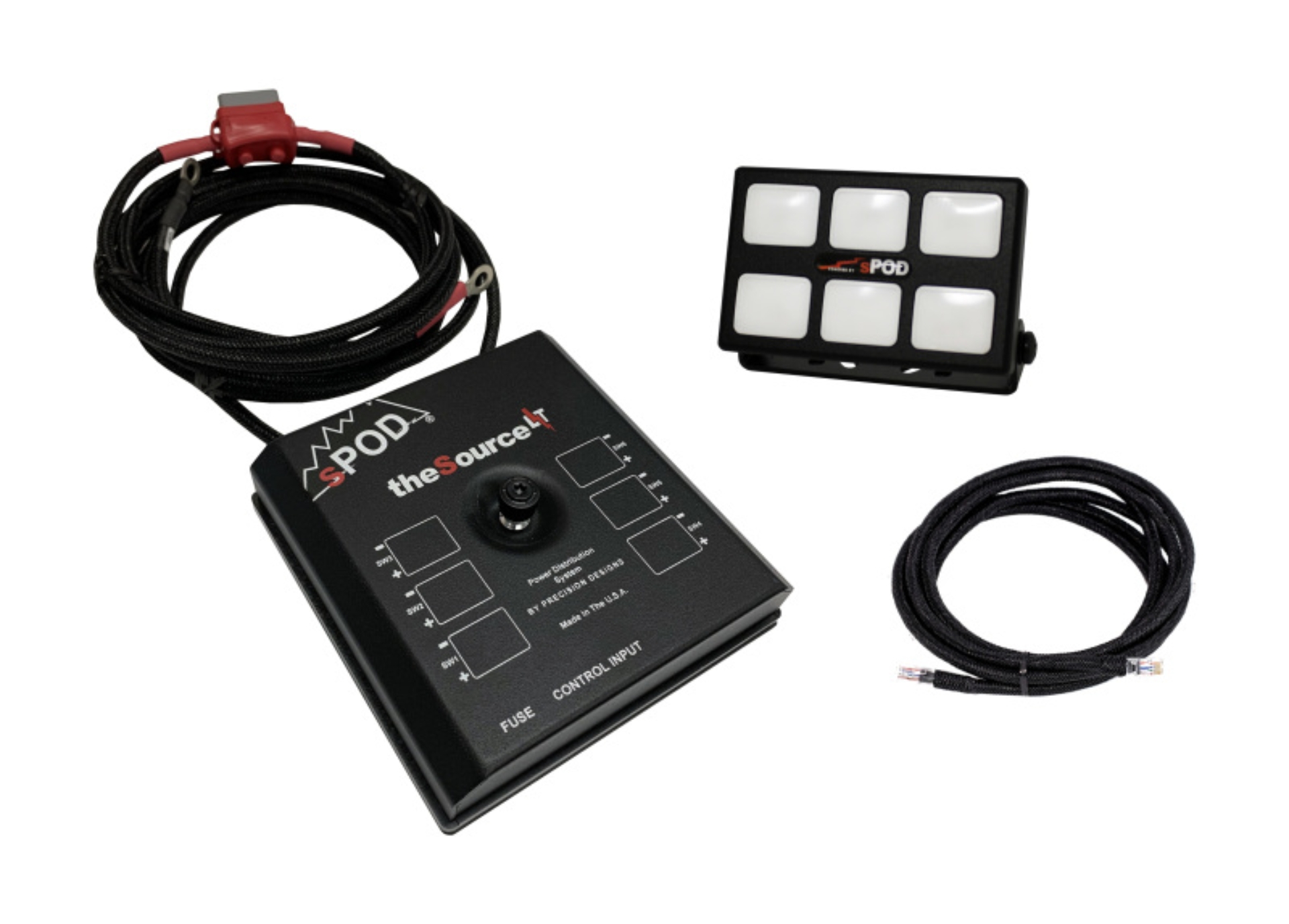 Picture of sPOD SourceLT w/Mini6 for Universal 84in Battery Cables