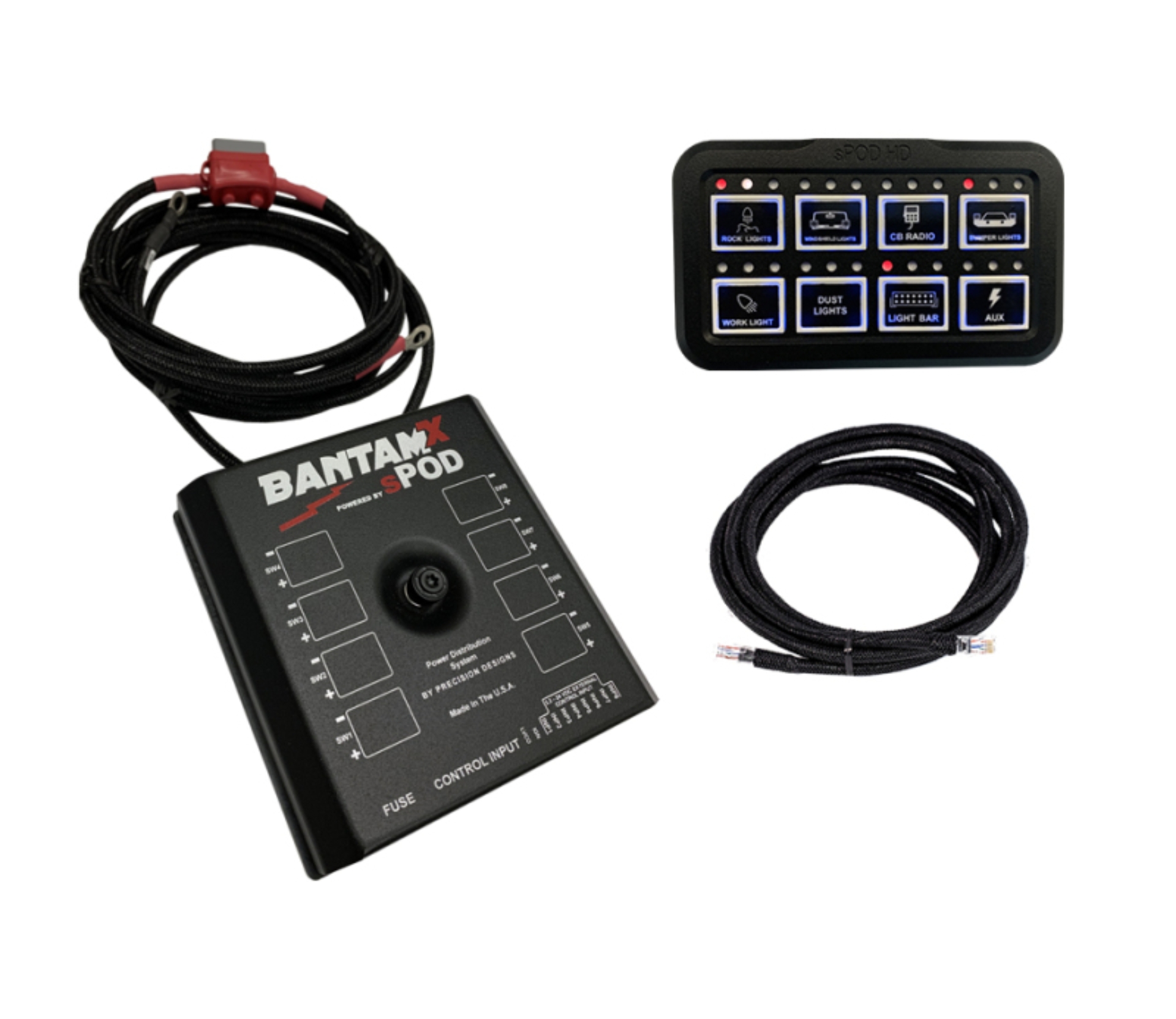 Picture of sPOD BantamX HD for 84in Battery Cables