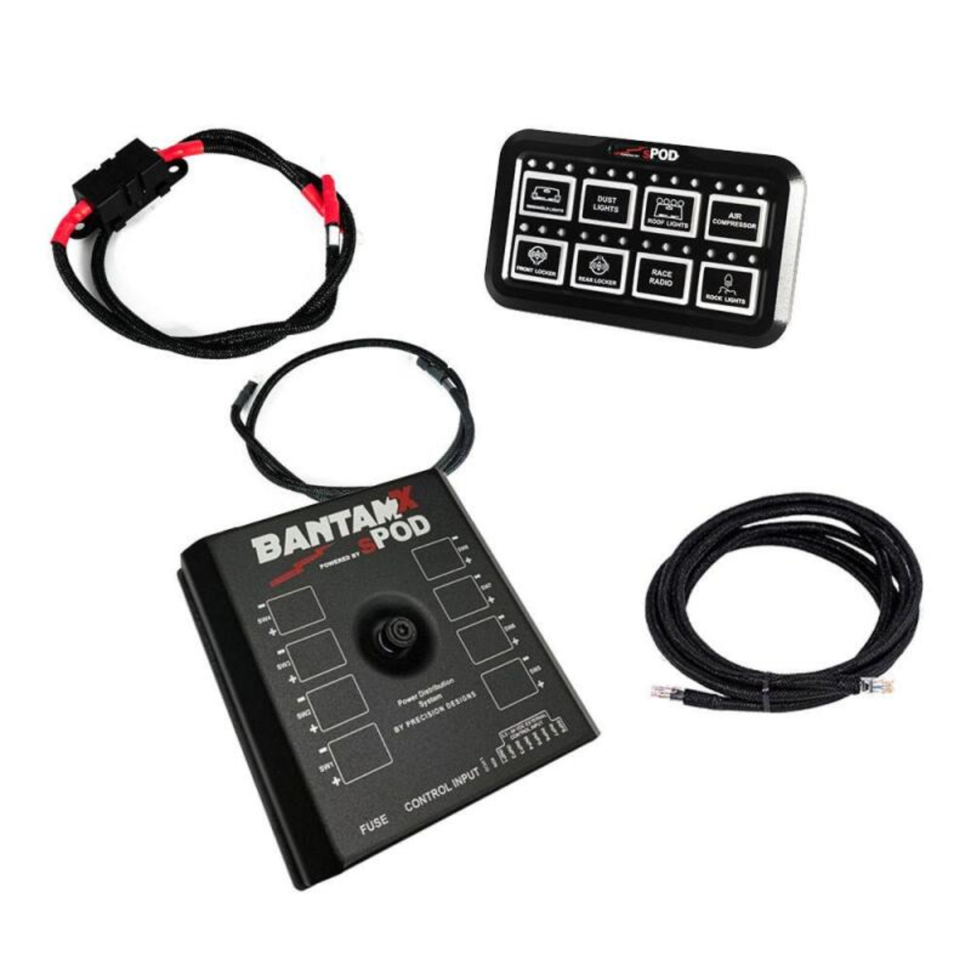 Picture of sPOD BantamX HD for 36in Battery Cables