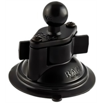 Picture of sPOD Ram Mount Suction Cup Twist Lock Base 3.3in w/1in Ball