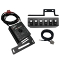 Picture of sPOD 09-18 Jeep Wrangler JK SourceLT w/Red LED Switch Panel