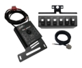 Picture of sPOD 07-08 Jeep Wrangler JK SourceLT w/Green LED Switch Panel