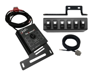 Picture of sPOD 09-18 Jeep Wrangler JK SourceLT w/Blue LED Switch Panel