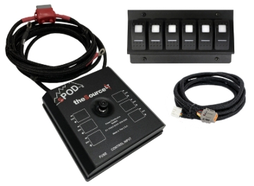 Picture of sPOD 12-17 Toyota Tundra SourceLT w/Blue LED Switch Panel